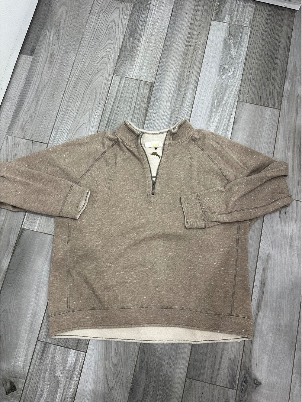 Tommy Bahama Reversible Half-Zip Pullover Sweatshirt